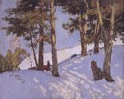 Maurice cullen Logging in Winter,Beaupre (nn02) Spain oil painting artist